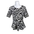 Unisex I-N-C International Concepts - Short-sleeved blouse, size 38 - Black ()