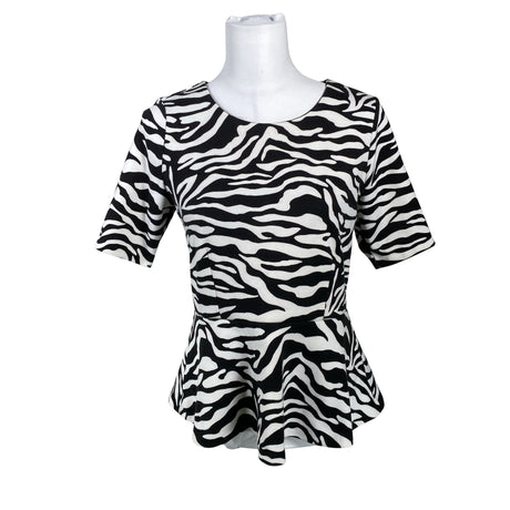 Unisex I-N-C International Concepts - Short-sleeved blouse, size 38 - Black ()