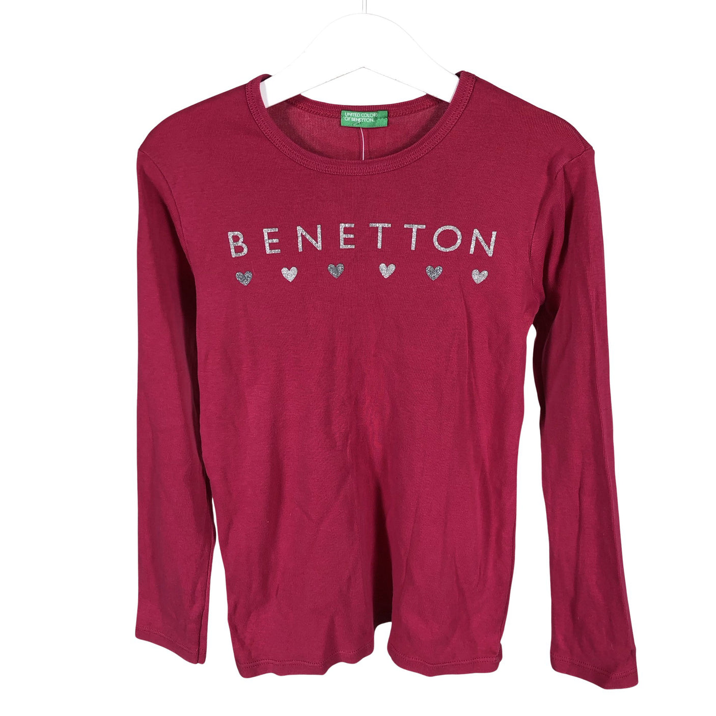 Unisex Benetton - Tricot shirt, size 122 - 128 - Pink (1)