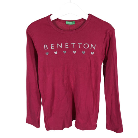 Unisex Benetton - Tricot shirt, size 122 - 128 - Pink ()