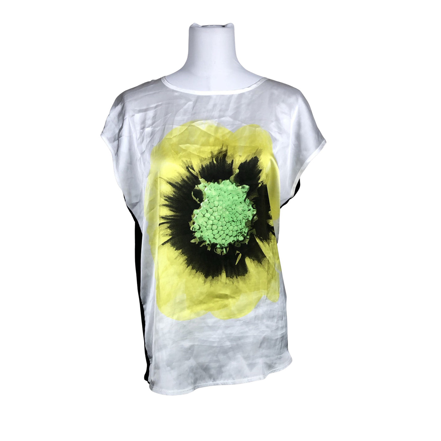 Unisex Soyaconcept - Short-sleeved blouse, size 38 - White (1)