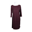 Unisex Your Face - Tricot dress, size 40 - Wine red ()