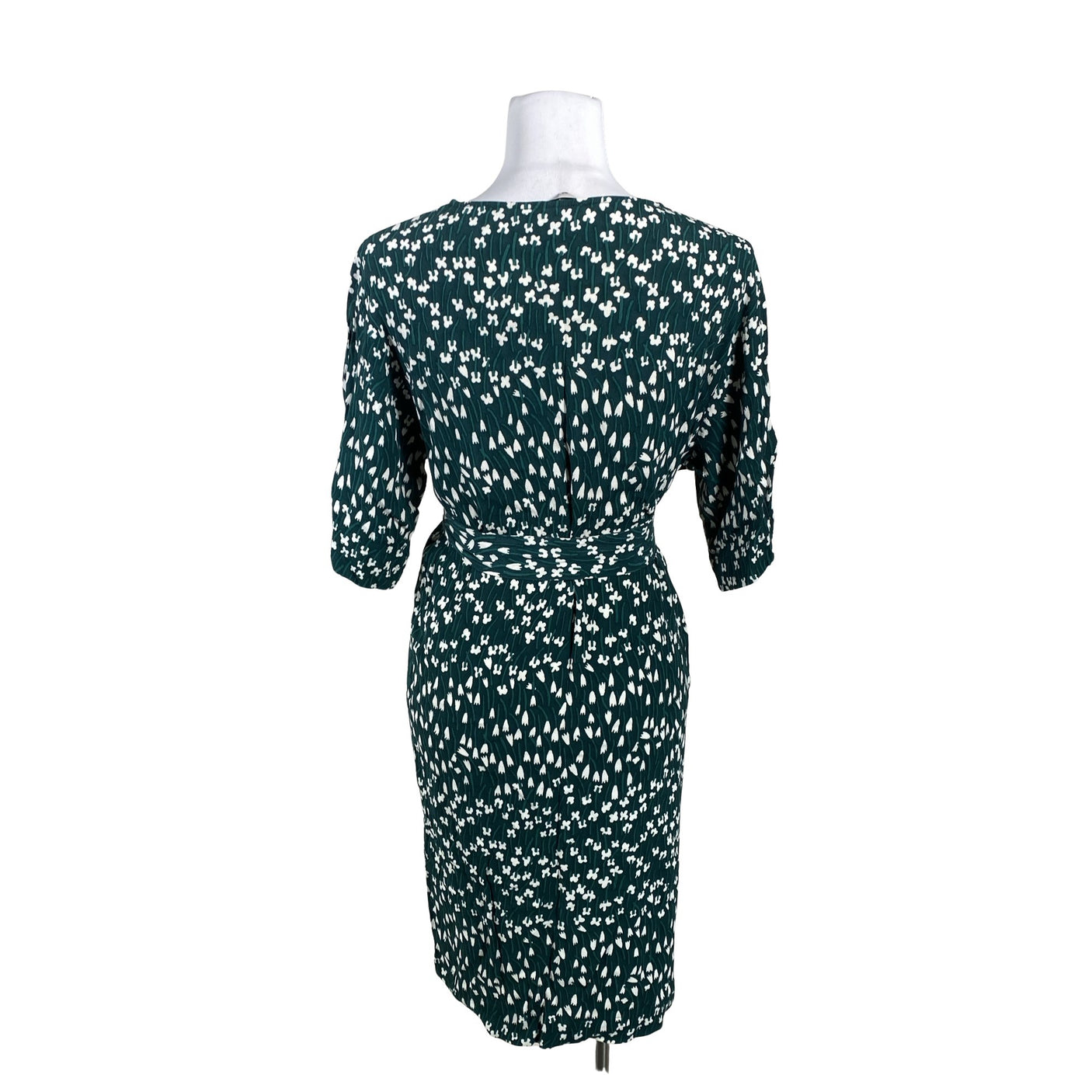 Unisex Marimekko - Schiffon dress, size 36 - Green (2)