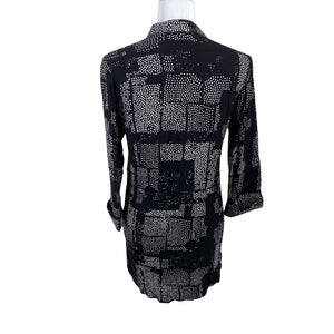 Unisex Marimekko - Schiffon tunic, size 34 - Black (2)