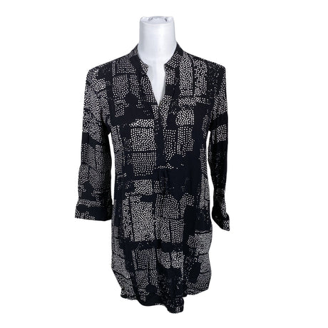 Unisex Marimekko - Schiffon tunic, size 34 - Black ()