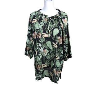 Unisex S.T.I - Schiffon tunic, size 40 - Black (1)