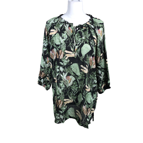 Unisex S.T.I - Schiffon tunic, size 40 - Black ()