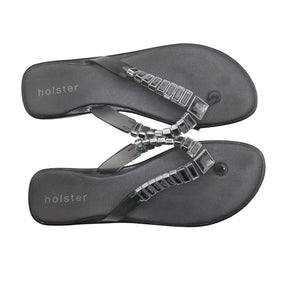 Unisex Holster - Beach sandals, size 40 - Gray (1)