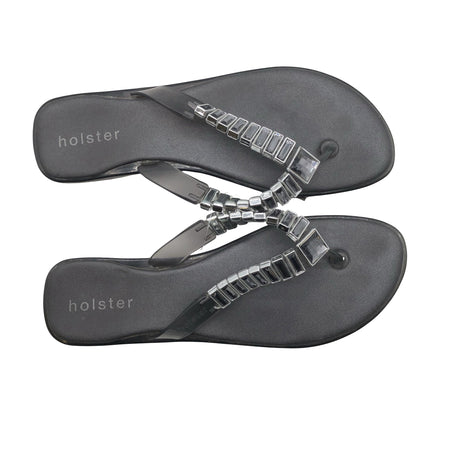 Unisex Holster - Beach sandals, size 40 - Gray ()
