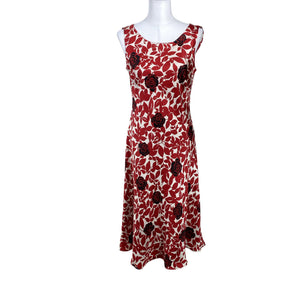 Unisex C&C - Schiffon dress, size 38 - Red (1)