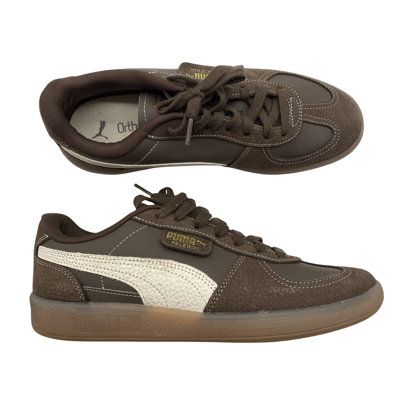 Unisex Puma - Casual sneakers, size 41 - Brown (1)
