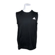 Unisex Adidas - Sleeveless sports top, size L - Black ()