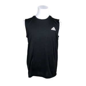 Unisex Adidas - Sleeveless sports top, size L - Black (1)