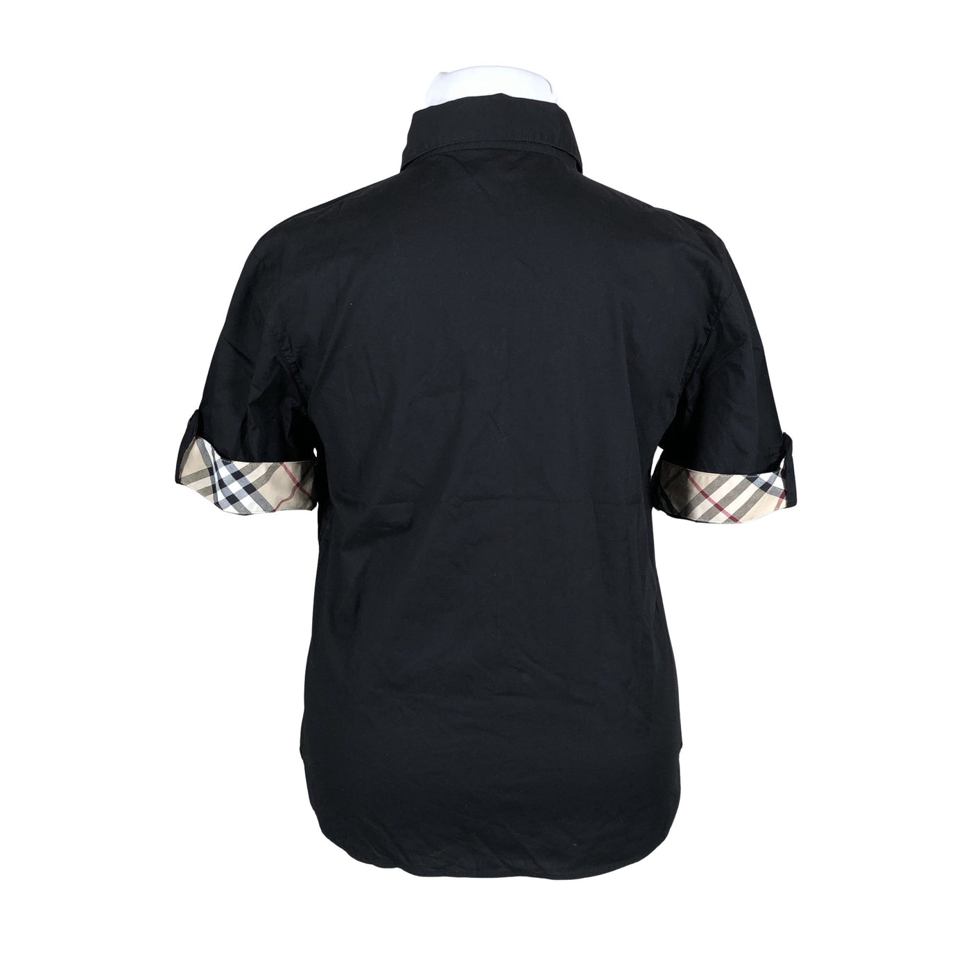 Unisex Burberry - Collared shirt, size 44 - Black (2)