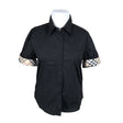 Unisex Burberry - Collared shirt, size 44 - Black ()