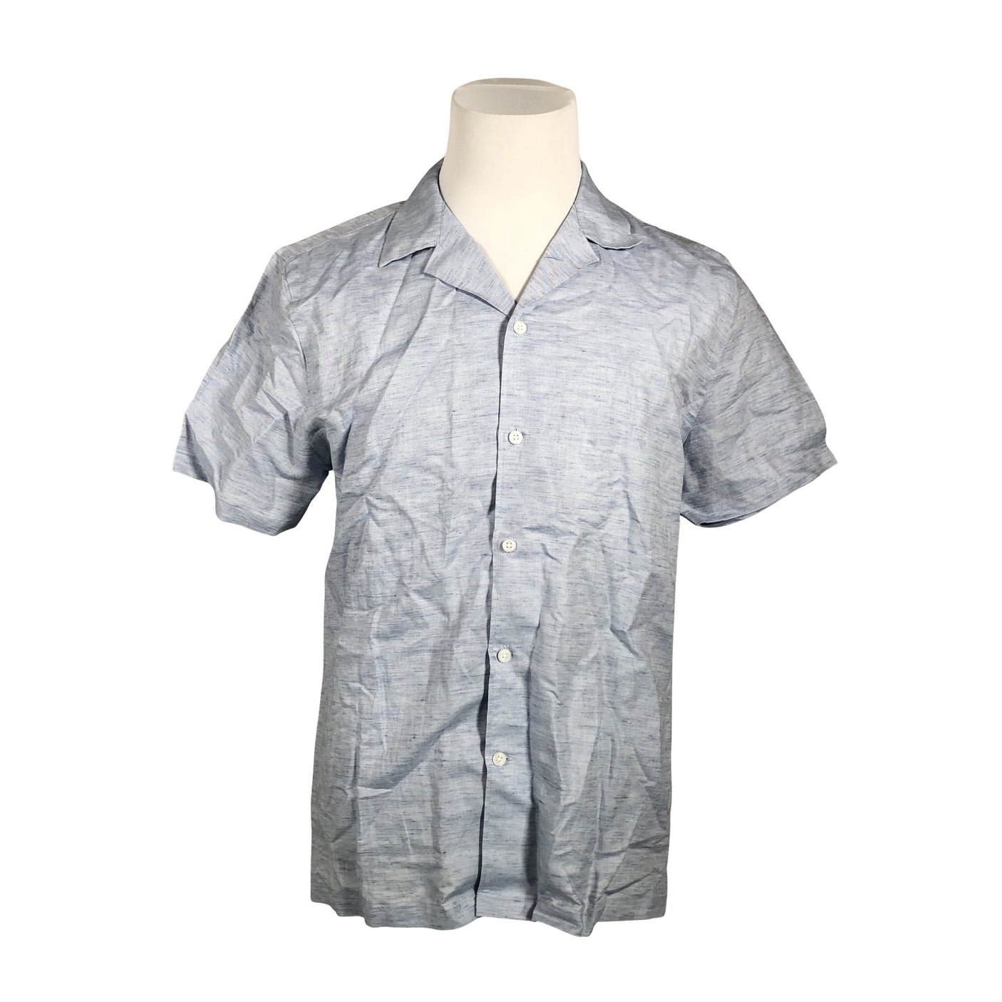Unisex Lindbergh - Collared shirt, size M - Light blue (1)