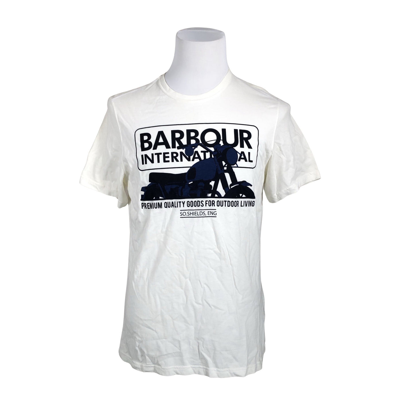 Unisex Barbour - T-shirt, size M - White (1)