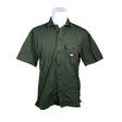 Unisex Tommy Jeans (Tommy Hilfiger) - Collared shirt, size M - Green ()