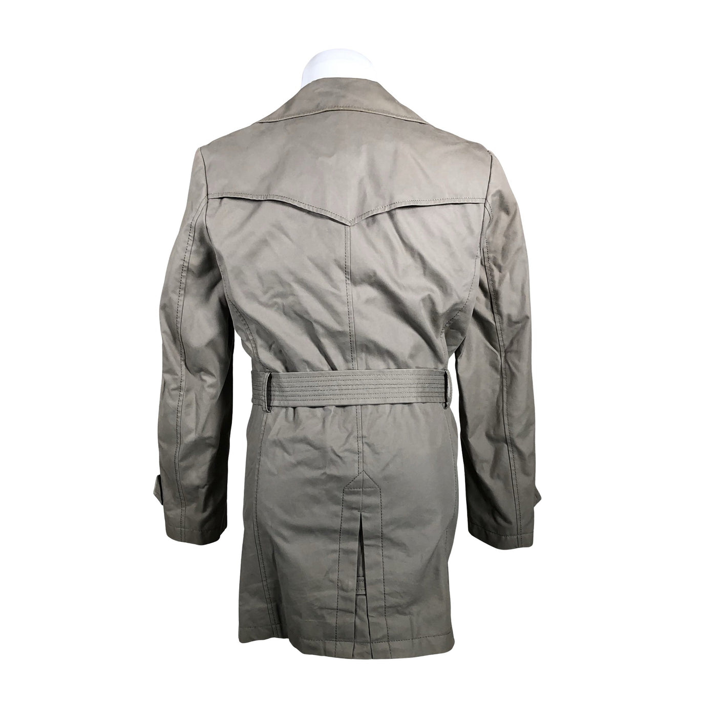 Unisex Selected - Trench coat, size S - Gray (3)