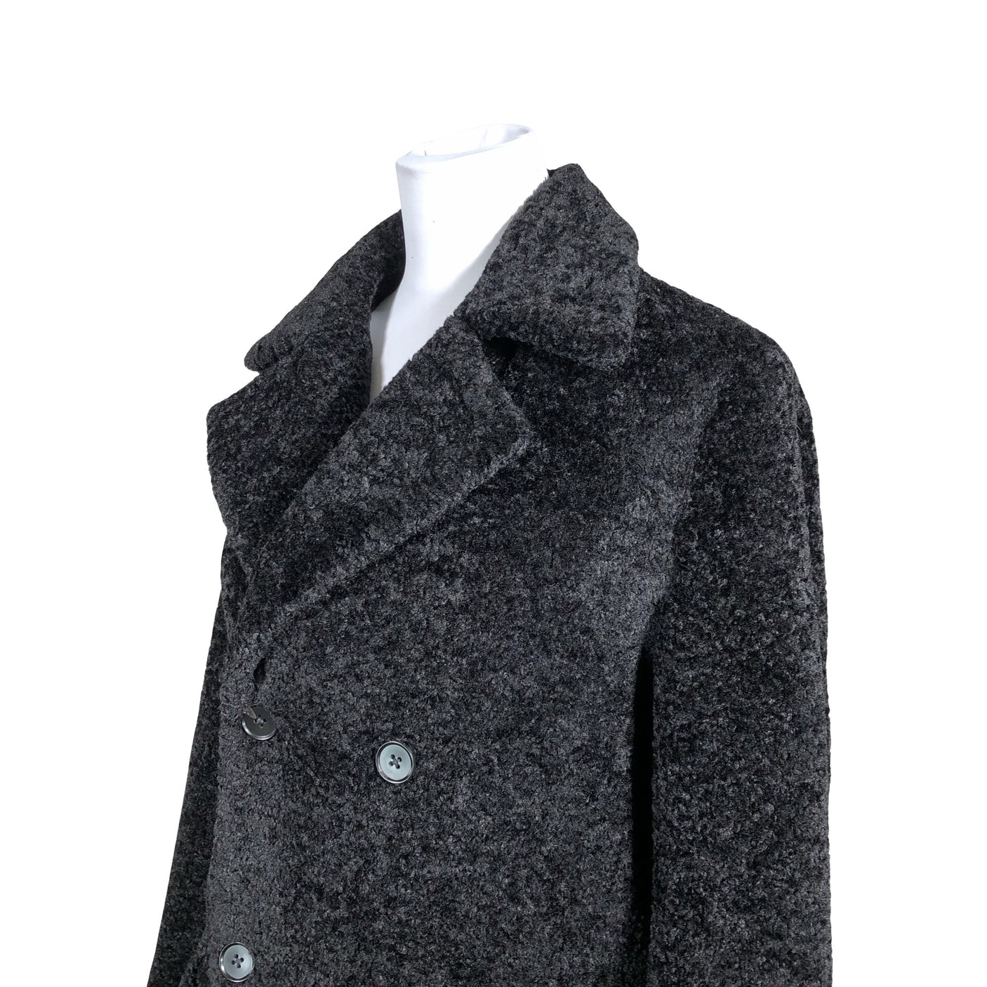 Unisex Feraud - Wool coat, size 38 - Black (2)