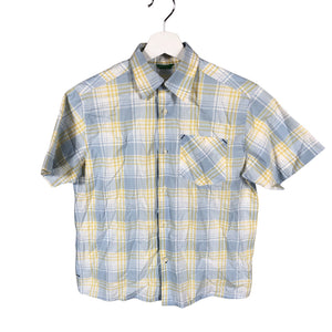 Unisex Benetton - Collared shirt, size 158 - 164 - Light blue (1)