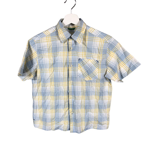 Unisex Benetton - Collared shirt, size 158 - 164 - Light blue ()