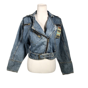 Unisex Caster Jeans - Denim jacket, size 32 - Light blue (1)