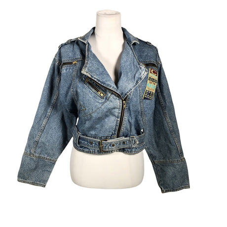 Unisex Caster Jeans - Denim jacket, size 32 - Light blue ()