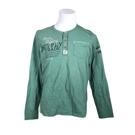 Unisex Camp David - Tricot shirt, size M - Green ()