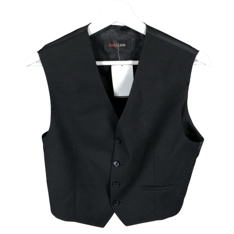 Unisex Basic Line - Suit vest, size 158 - 164 - Black ()
