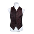 Unisex Exquis Silk - Suit vest, size S - Black ()