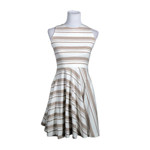 Unisex R-collection - Tricot dress, size 34 - White (1)