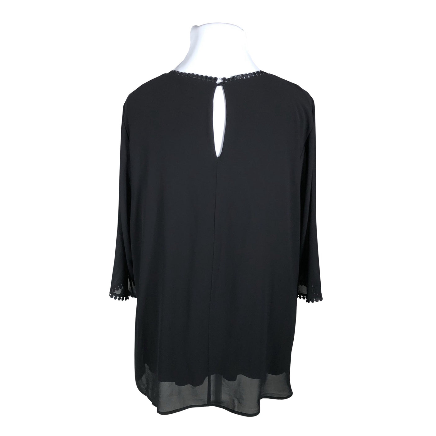 Unisex Zizzi - Blouse, size 52 - Black (2)