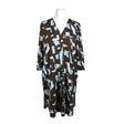 Unisex Fransa - Tricot dress, size 40 - Brown ()