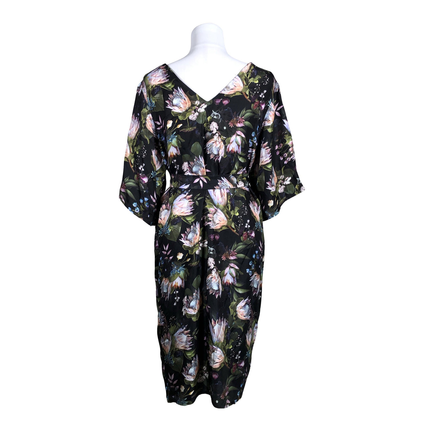 Unisex Uhana Design - Schiffon dress, size 40 - Black (2)