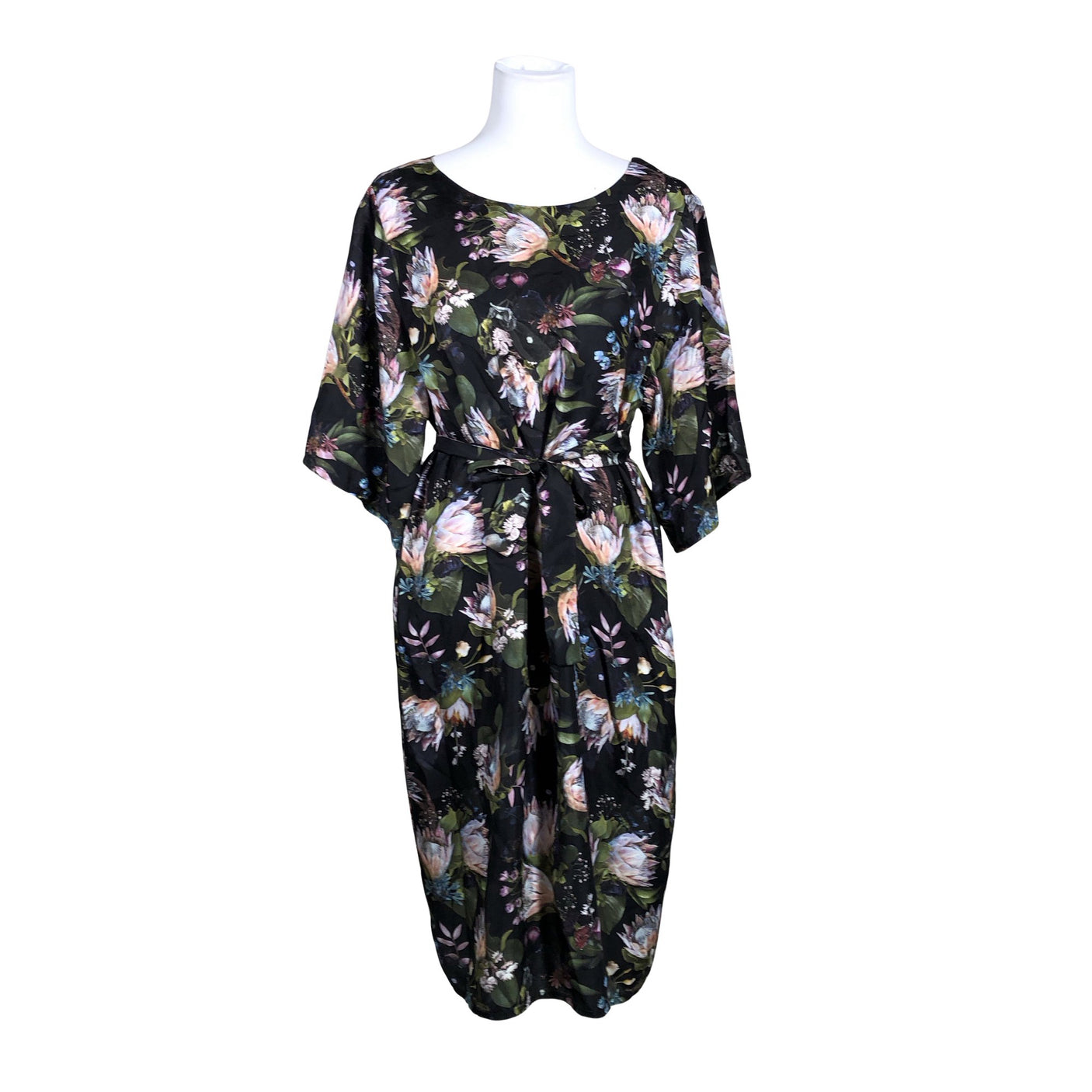 Unisex Uhana Design - Schiffon dress, size 40 - Black (1)