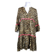 Unisex Emily Van Den Bergh - Schiffon dress, size 40 - Brown ()