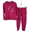 Unisex Adidas - Sweatshirt and pants set, size 122 - 128 - Pink ()