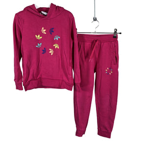 Unisex Adidas - Sweatshirt and pants set, size 122 - 128 - Pink (1)