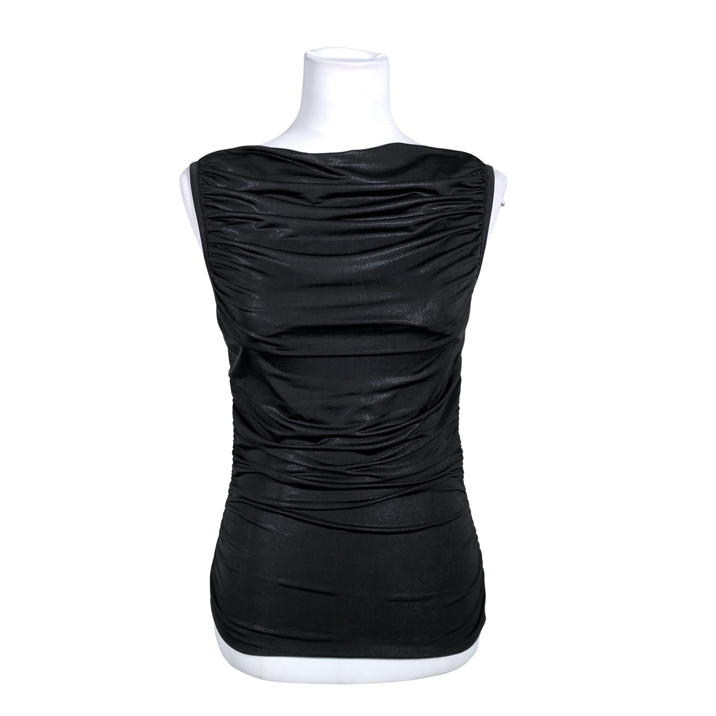 Unisex Andiata - Tricot tank top, size 38 - Black (1)