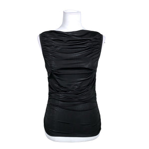 Unisex Andiata - Tricot tank top, size 38 - Black (1)