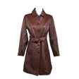 Unisex Andiata - Leather jacket, size 38 - Brown ()