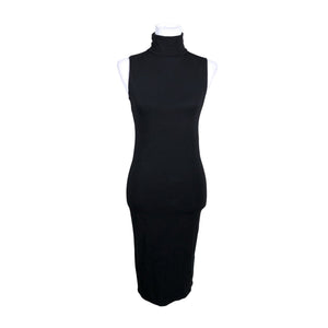 Unisex Samsoe&Samsoe - Tricot dress, size 36 - Black (1)