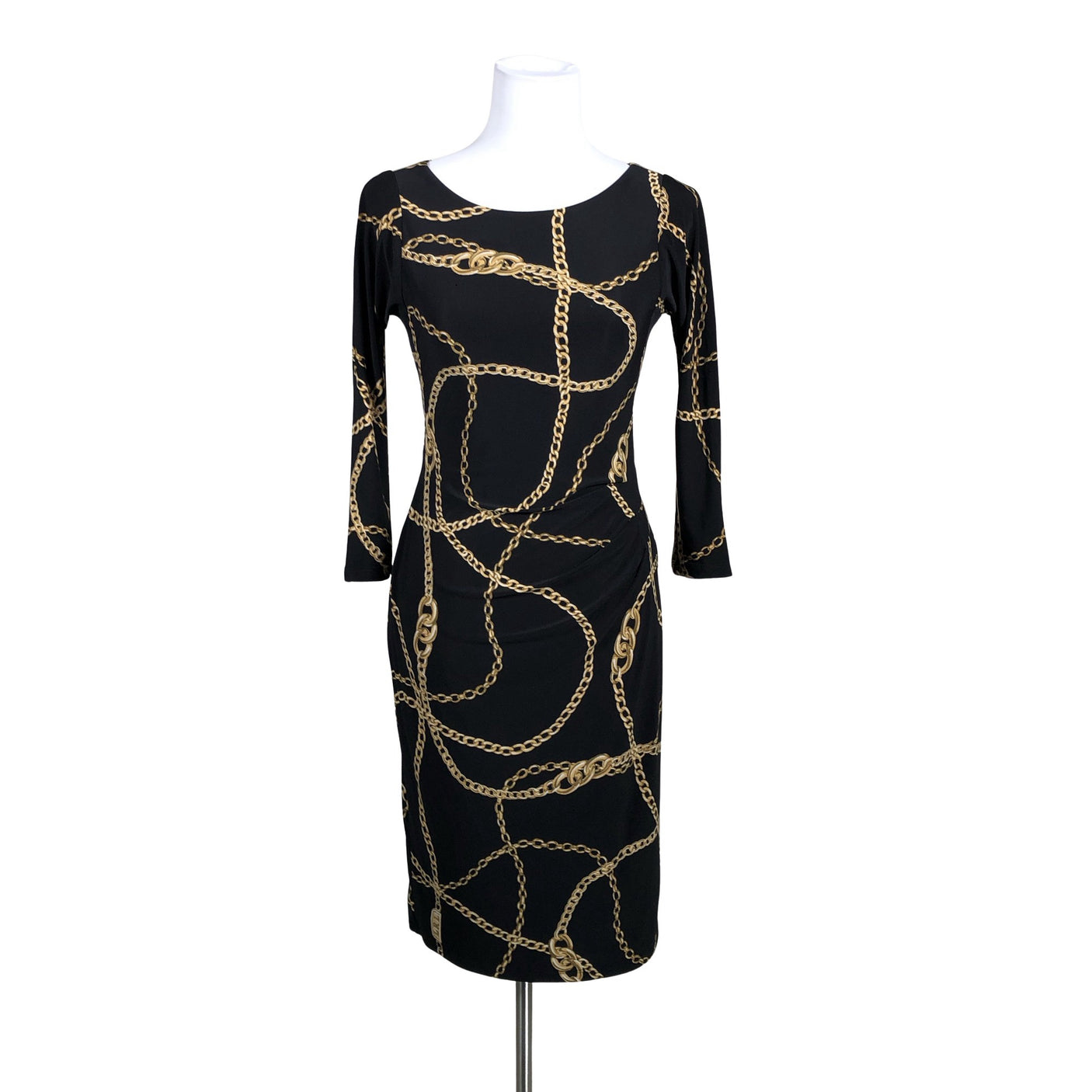 Unisex Lauren Ralph Lauren - Tricot dress, size 34 - Black (1)
