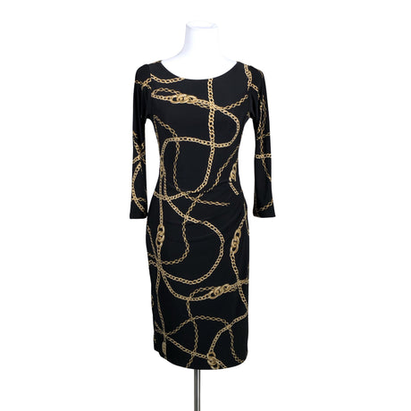 Unisex Lauren Ralph Lauren - Tricot dress, size 34 - Black ()