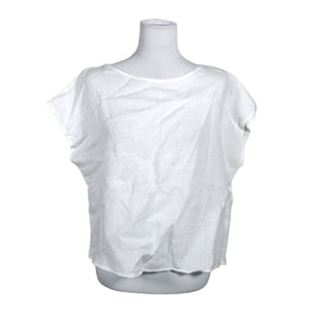 Unisex Bypias - Short-sleeved blouse, size 38 - White (1)