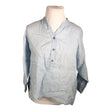 Unisex Bohemiana - Blouse, size 42 - Light blue ()