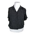 Unisex Tuomi Tuote - Short-sleeved blouse, size 42 - Black ()