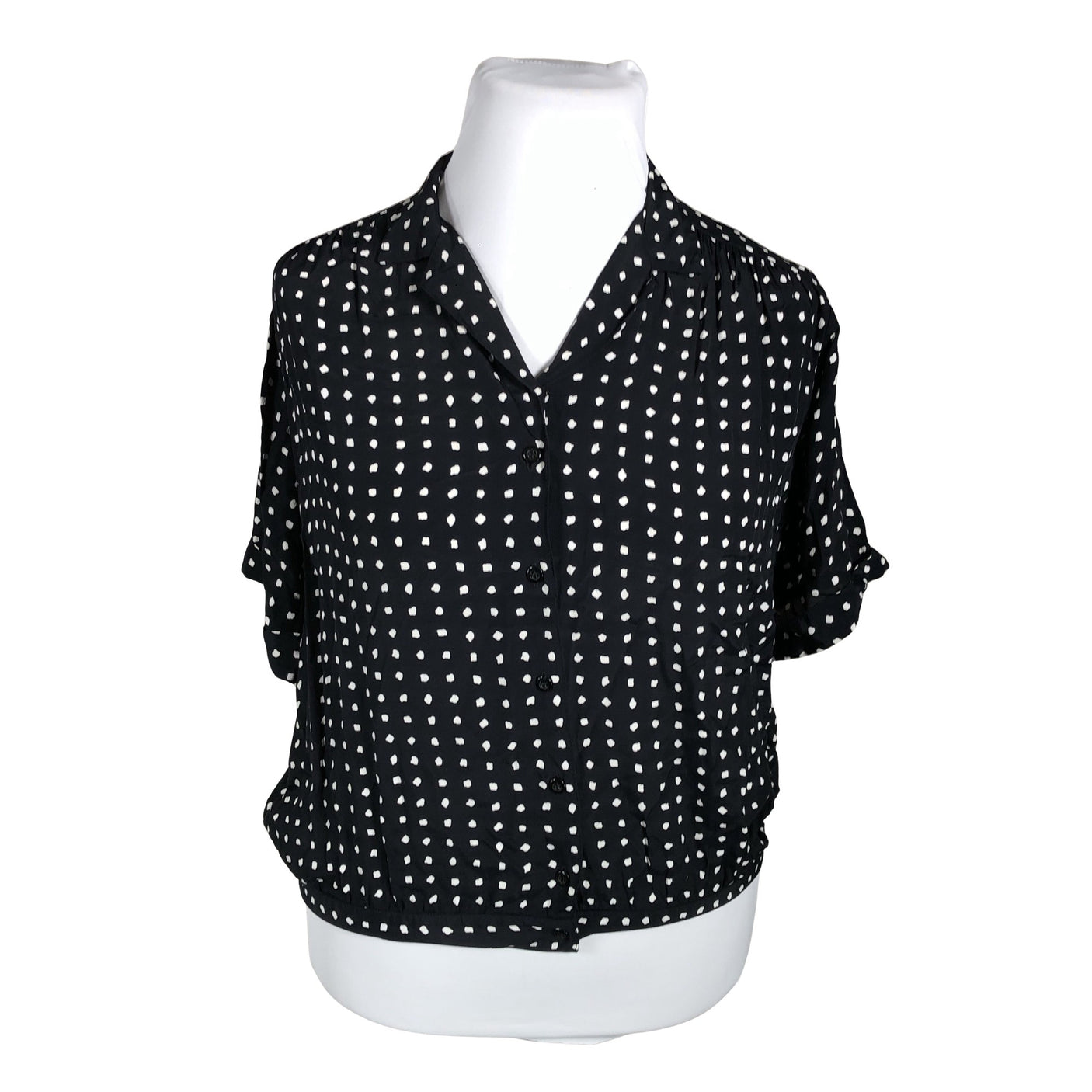 Unisex Tuomi Tuote - Short-sleeved blouse, size 42 - Black (1)