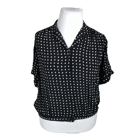 Unisex Tuomi Tuote - Short-sleeved blouse, size 42 - Black ()